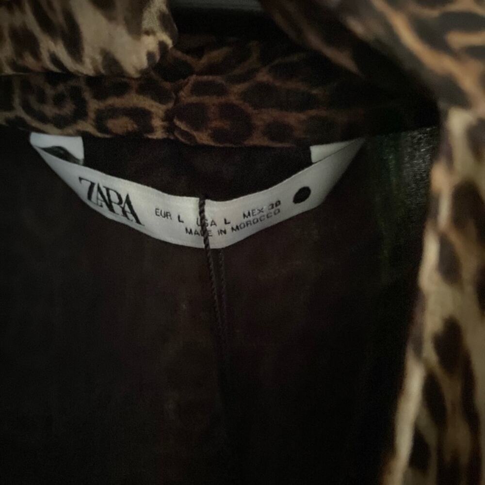 Zara Animal print dress - Picture 7 of 12